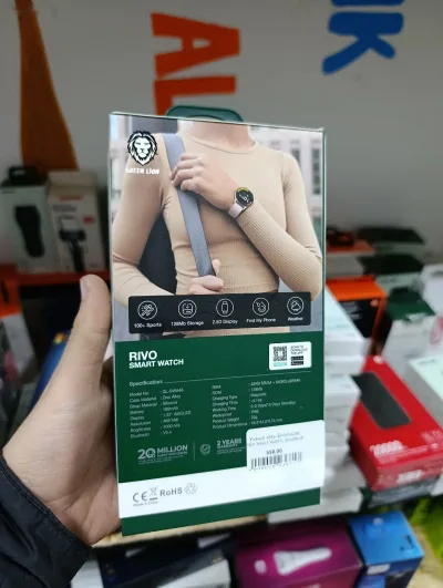 Умные часы Green Lion Rivo Smart Watch, розовый — миниатюра 2