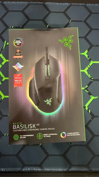 Мышь проводная Razer Basilisk V3 — миниатюра 5