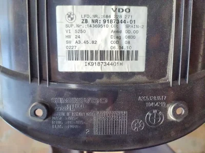 Панель приборов BMW E90