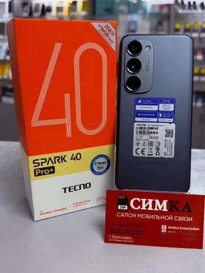 Tecno Spark 40 Pro Plus Edge 256 gb