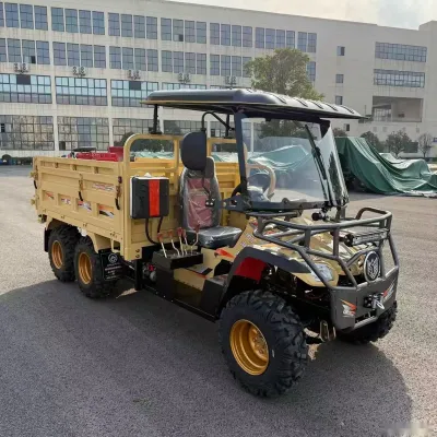 Мотороллер DQ500 4x4 грузовой — миниатюра 5