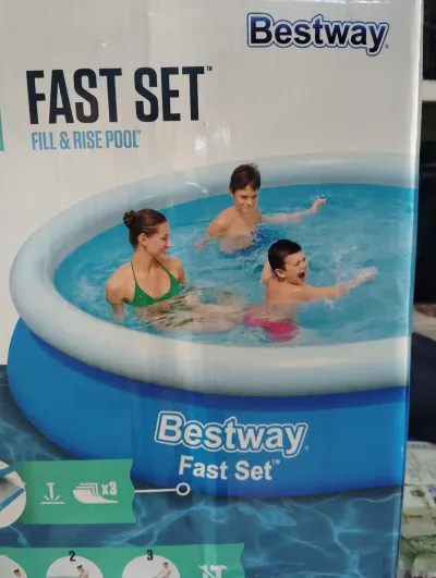 Надувной бассейн Bestway 366см — миниатюра 2