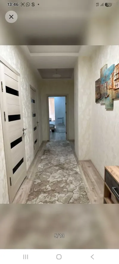2-комн. квартира, 12 этаж, 68м², Ватан — миниатюра 2