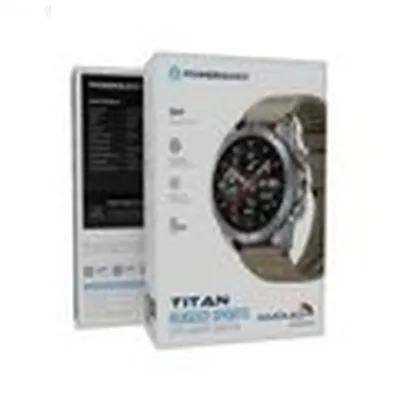 Умный часы Powerology Titan Rugged Sports GPS Smart Watch титан — миниатюра 3