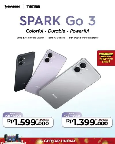 Tecno Go 3 128 gb
