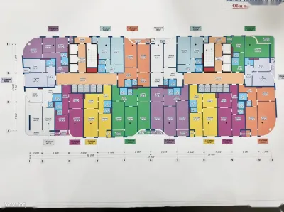 2-комн. квартира, 9 этаж, 62 м², Ашан, Центр, Хлебзавод, Исмоили Сомони