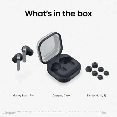 Беспроводные наушники Samsung Galaxy Buds 4 Pro, M-R640, Black