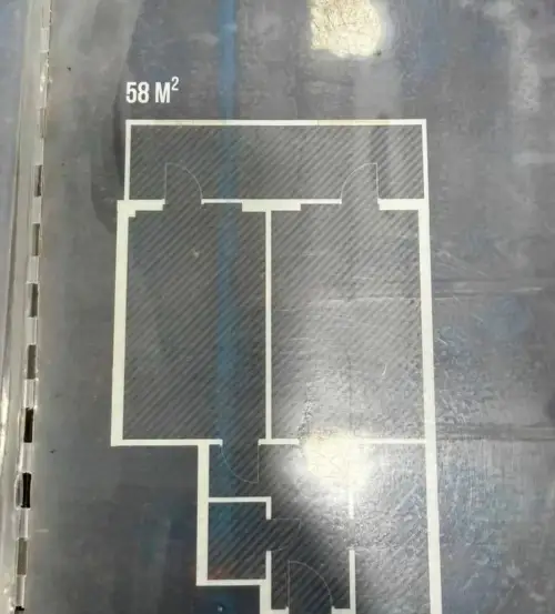 1-комн. квартира, 9 этаж, 58 м², Сино