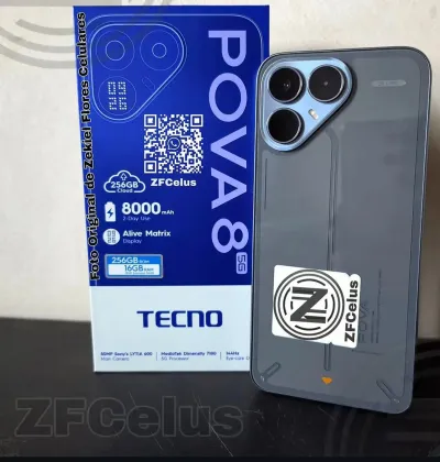 Tecno роva 8 16/256Gb 8000Мач global version black