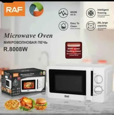 Микроволновая печь 20Л, черно-белый r.8008 w — миниатюра 2