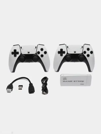 Игровая приставка для телевизора Game Stick PRO 3D с 20000 ретро играми