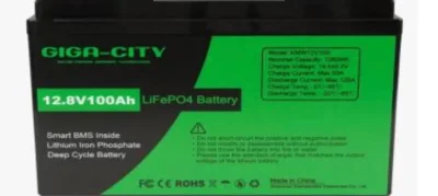 Аккумулятори литийӣ 12.8V 100Ah