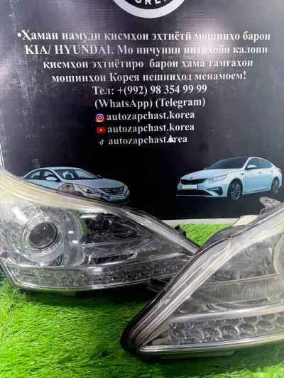 Фары от Hyundai Eques 2010-2014 — миниатюра 3