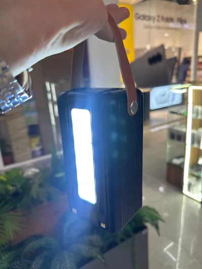 Внешний аккумулятор с фонарик Powerbank Mars 60000 mah — миниатюра 2