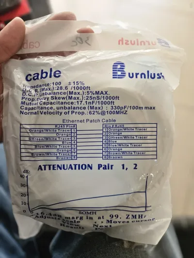 Кабель UTP 6E 5m — миниатюра 3