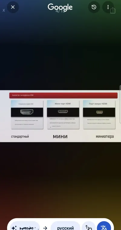 Кабель HDMI2miniHdmi