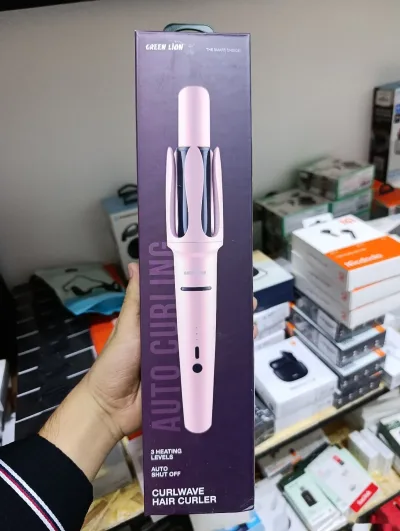 Щипцы автозавивка плойка Green Lion CurlWave для волос