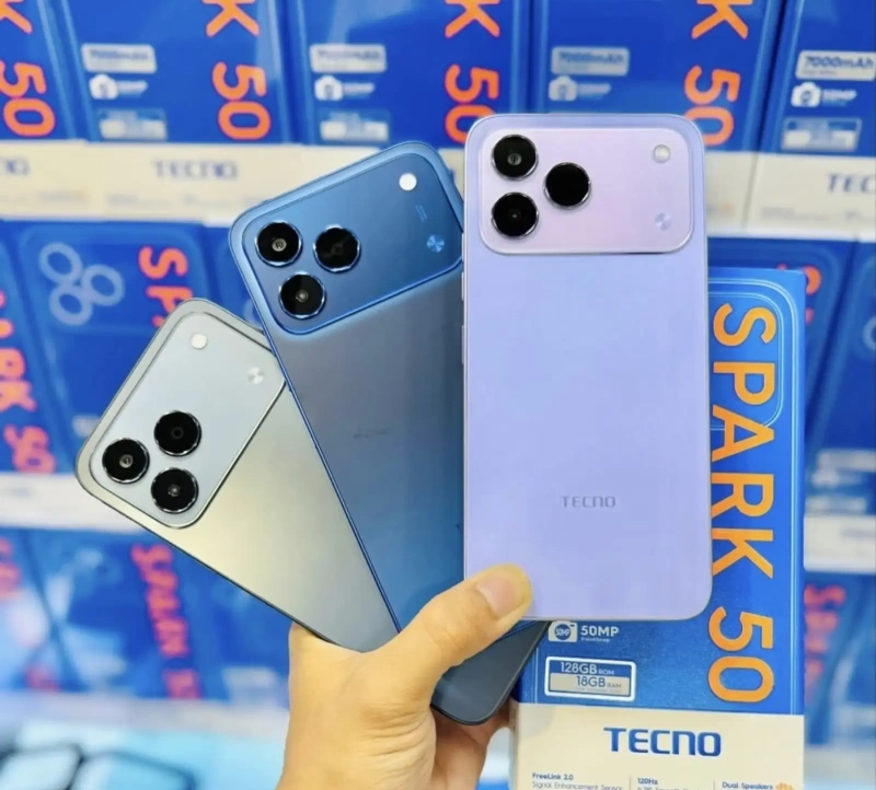 Tecno Spark 50 8/128Gb 6500мач