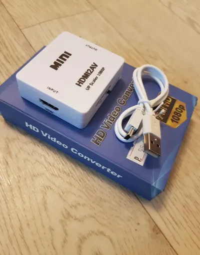 Переходник HDMI на AV 1080Р