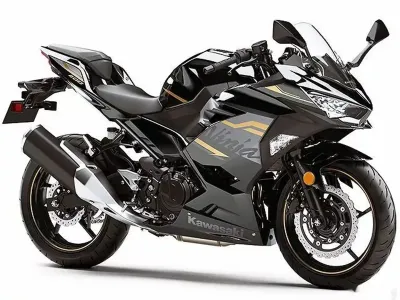 Мотоцикл Kawasaki 400 cc — миниатюра 1