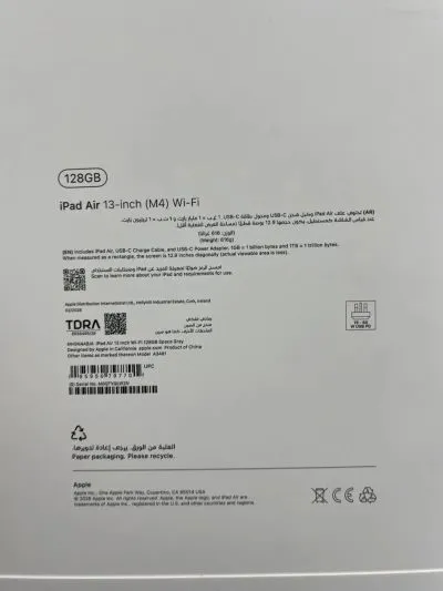 Планшет apple ipad m4 air