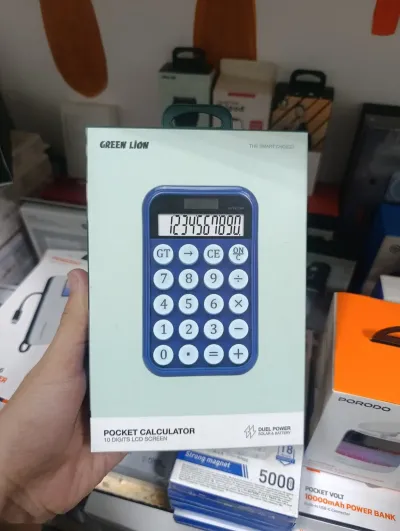 Карманный калькулятор Green Lion pocket calculator 10 Digits