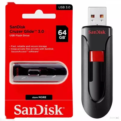 Флешка Sandisk Cruzer Glide 3.0 64GB