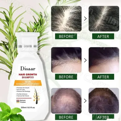 Шампунь Disaar Hair Growth Shampoo с кофеином и экстрактом пальмы сереноа — миниатюра 6