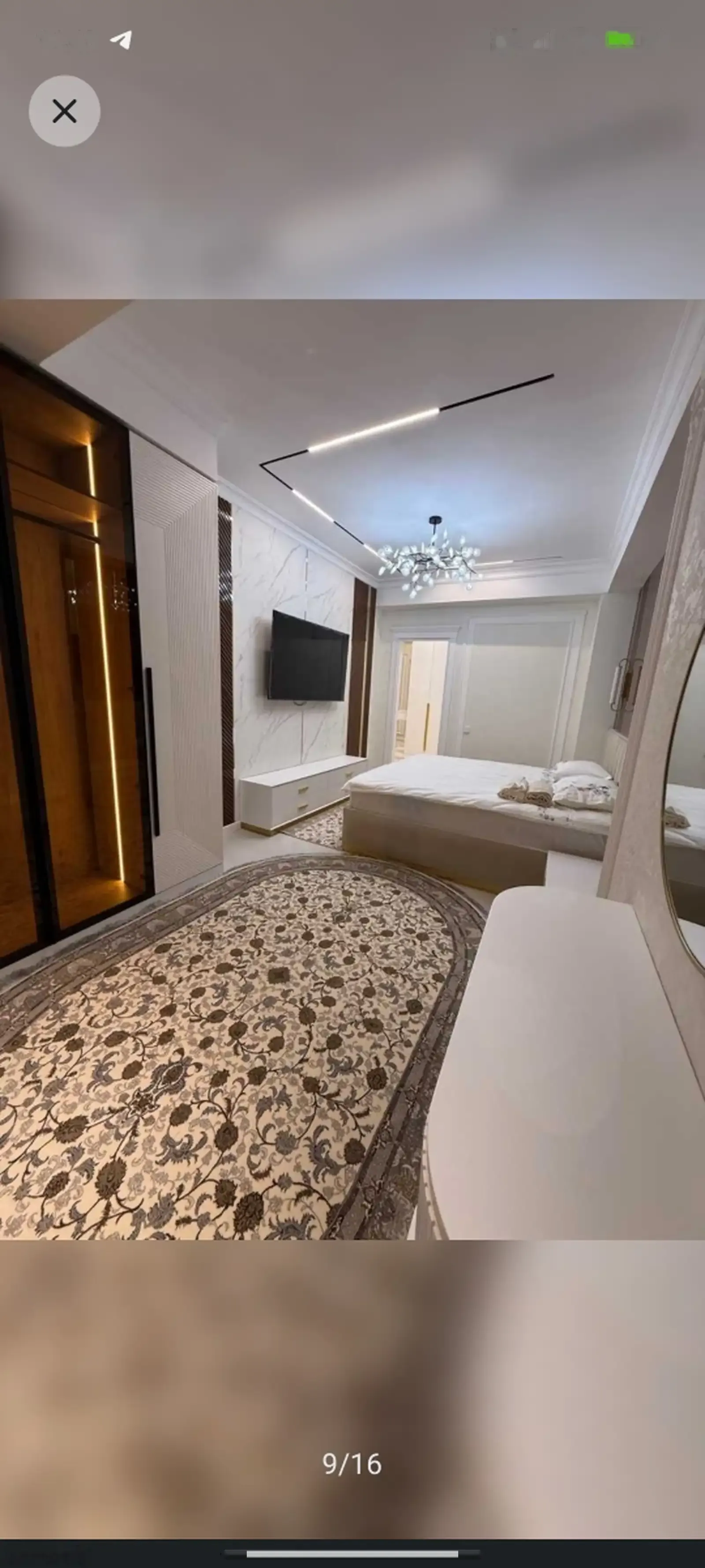 3-комн. квартира, 11 этаж, 122м², Улица карамов