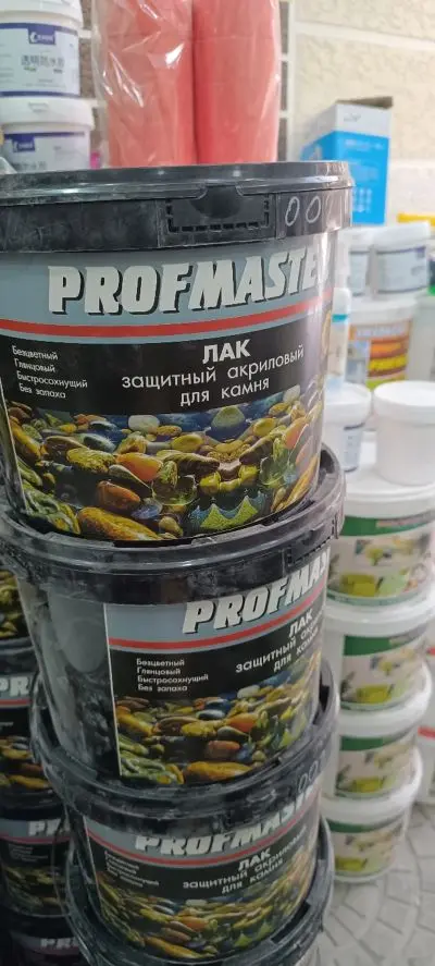 Лак для камня