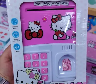 Коллекционная игрушка-копилка Hello Kitty в виде сейфа