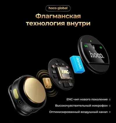 Беспроводной петличный Микрафон Hoco L22 — миниатюра 5