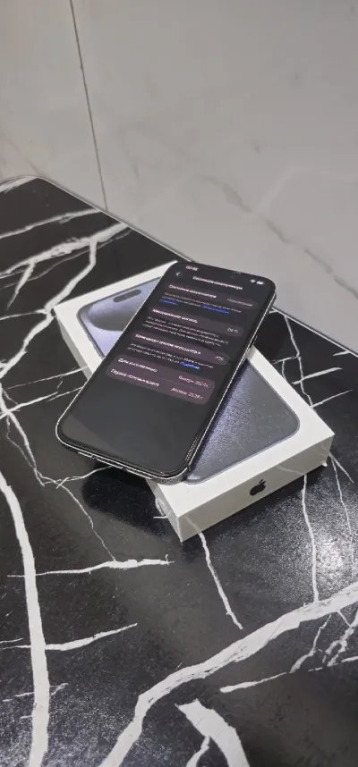 Apple iPhone 15 Pro Max, 256 gb, Black Titanium