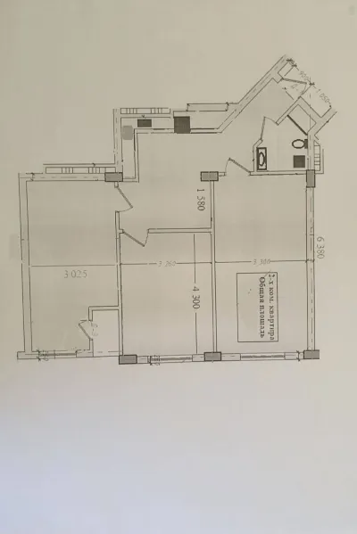 2-комн. квартира, 1 этаж, 74 м², Сомони, Сафо — миниатюра 7