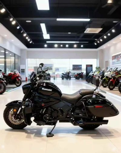 Мотоцикл Kawasaki — миниатюра 3