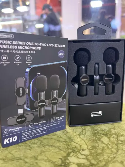 Микрофон беспроводной Remax K10 Lightning — миниатюра 1