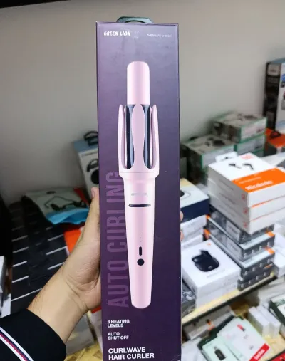 Щипцы автозавивка плойка Green Lion CurlWave для волос