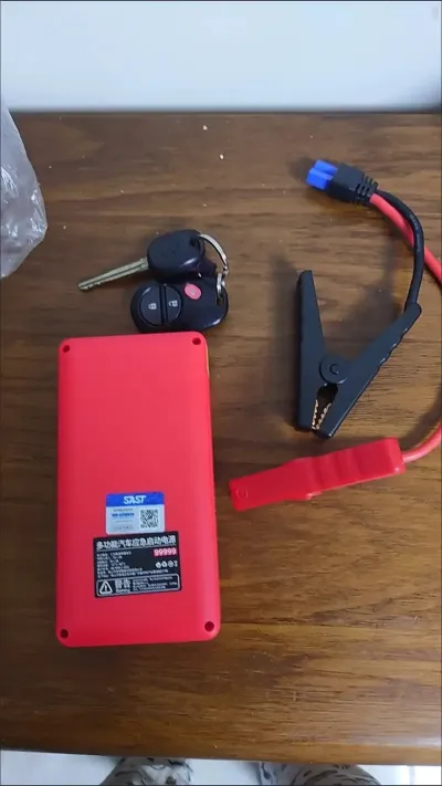 Бустер прикуриватель авто 12v 280A — миниатюра 2