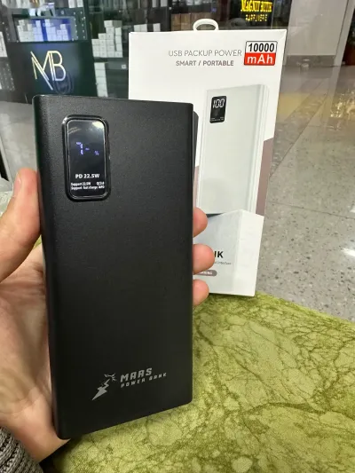 Внешний аккумулятор Mars Powerbank 10000 mah 22w — миниатюра 1