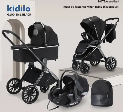 Детская коляска-трансформер Kidilo 3 в 1