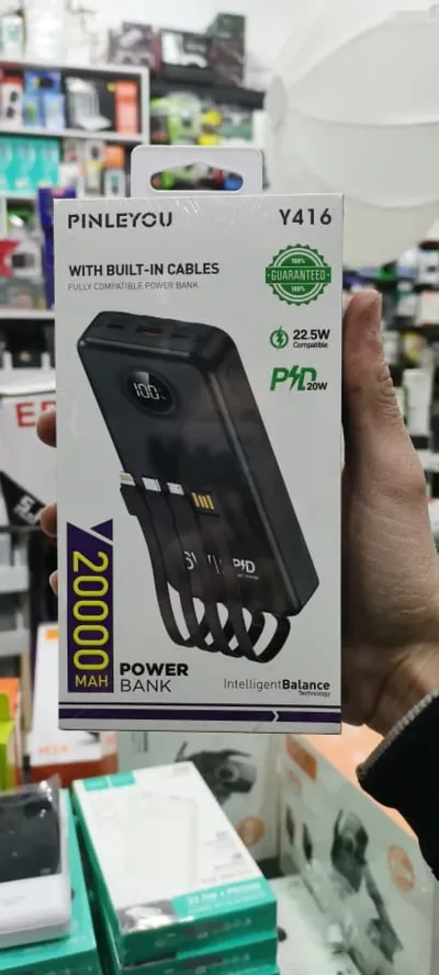 Power Bank Pinleyou 20.000 mAh — миниатюра 1