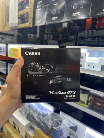 Фотоаппарат Canon PowerShot G7 X Mark III
