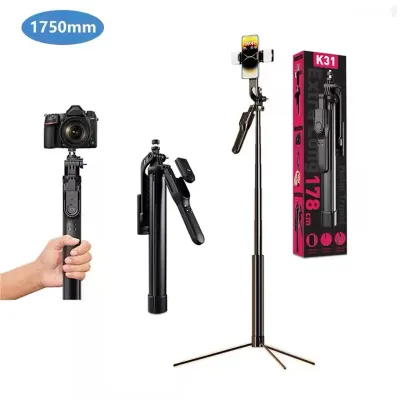 Трипод Селфи Палка K 31 Metal tripod — миниатюра 1