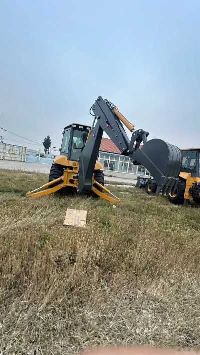 Экскаватор погрузчик 3cx на заказ — миниатюра 5