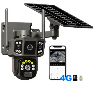 Камера видеонаблюдения солнечная 4g wifi