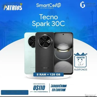 Tecno Spark 30 128 gb