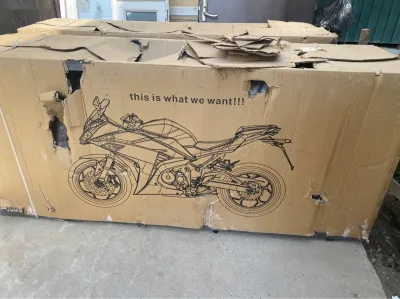 Мотоцикл Kawasaki ninja 400 куба — миниатюра 3