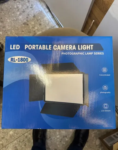 Профессиональная лампа Led Camera Light RL-1800 для фото видео с штативом