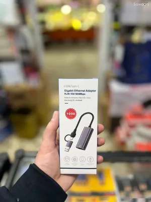 USB / Type-C Gigabit Ethernet Adapter RJ45