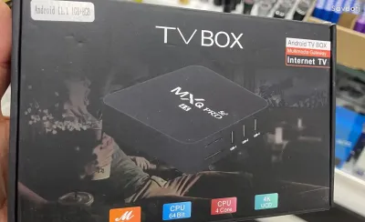 Смарт ТВ приставка MXQ Pro 5G wi-fi 2.4 и 5.0 GHz Андроид 10.1